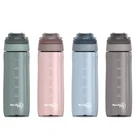 Bpa free new product fashionable children smart clear 600ml school plastic sports water bottle drinking water