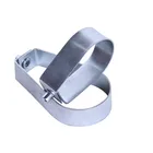 Pear Shaped Type Hose Clamp Carbon Steel Combined Nut Pear Shaped Hose Clamp