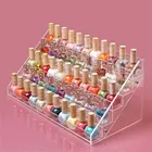 Nail Table Display Stands Acrylic 5 Tier Nail Polish Table Top Display Stand