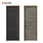 Design Wood Door Original Design Foshan Main Entrance Aluminum Wood Interior Door