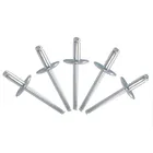 Steel Rivet Double Rivet Aluminum Rivet Prices Double Cap Semi Tubular Rivet