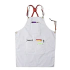 Promotion Tool Wholesale Promotion BBQ Uniform Barber Shop Double Side Tool Working Apron