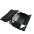Box Custom Paper Cardboard Foldable Magnetic Flat Folding Gift Box