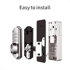 Lock Door TUYA Lock American Wifi Controlled Deadbolt Fingerprint Smart Keyless Door Lock