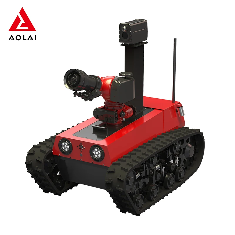 equipment   firefighting reconnaissance explosion proof robot is