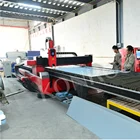 Custom size aluminum frame glass double entry ot door