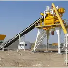 Concrete Hopper Aggregate Dry Concrete Mixing Plant