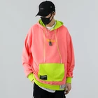 LOW MOQ Mens 2 Tone Hoodie Double Colors Match Custom Two Tone Hoodies