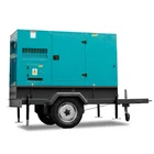 Trailer type diesel generator set 30KW power by Cummins engine 4BT3.9-G2