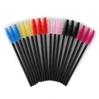 Professional Cosmetic Silicone Curv Mascara Brush,Hollow Makeup Brushes,Lash Makeup Eyelash Brush Wand Mascara Brush