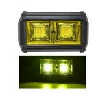 Off Road 4X4 ATV SUV 12V 24V 5" 54W Offroad Truck Led Work Light Bar Fog Lamp DRL driving Fog Light White /Yellow Color