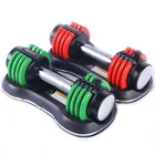 New Coming Exercise Dumbbell 1 Second Fast Adjustable 12.5lb/25lb/50lbs Cast Iron Dumbbells for Both Men and Women