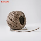Factory Wholesale Durable Colored Natural Jute Raw Hemp Rope,Twisted Packing Cord