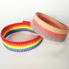 New Custom Multicolor Elastic Nylon Fancy 25mm Watch Straps