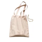 Chiterion New Fashion Portable Elegant Drawstring Cotton Canvas Fashion Tote Eco-friendly Handbag Women Girls T Shirts Bags