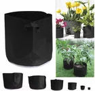 1 Pot 3 Gallon Grow Bags 1 2 3 5 7 Gallon Smart Flower Hydroponic Fabric Pot Garden Felt Grow Bags