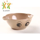 Credible product of quality for kid new material rice husk biodegradable kitchen deep soup bowl set