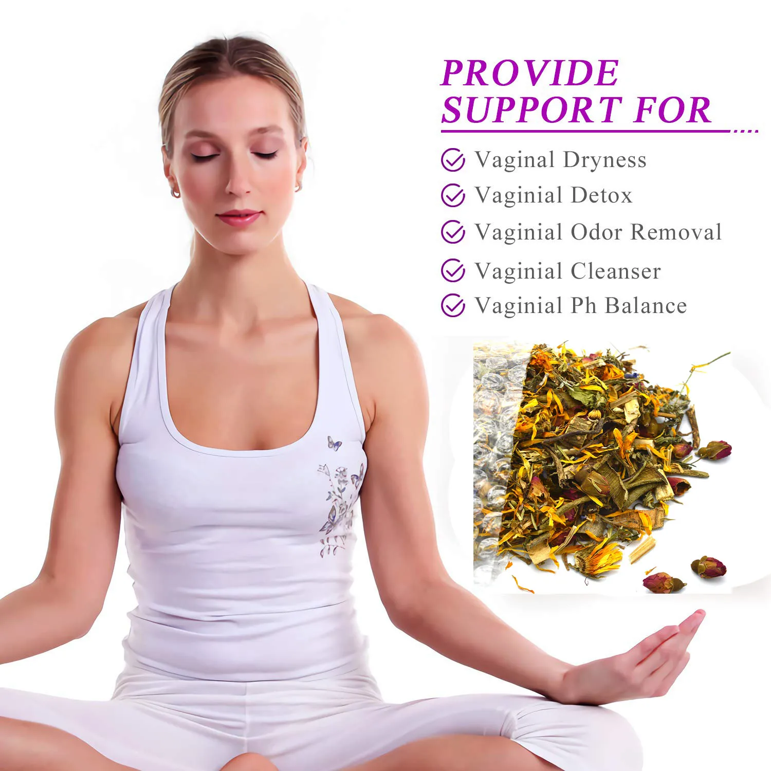 Yoni Steam Herbs Blends For Women Vaginal Healing Cleansing Healthcare