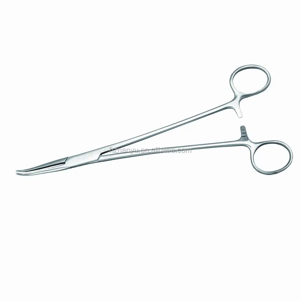 High quality Tonsil Hemostatic Forceps straight and curved ENT instruments Tonsil Instruments