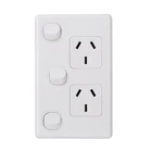 SAA Approved Double Power Point with Extra Switch Socket