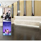 Ultra Slim Indoor p2.5 p3 Portable Advertising LED Digital Poster Display with Foldable Stand