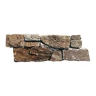 rusty exterior wall natural stone facade