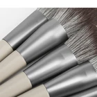 Wood Brush Wood Brush Set New Product Hot Sale High-grade Gray Wood Grain 12PCS High-quality Makeup Brush Set