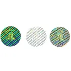 Factory custom shiny security void sticker 3d hologram