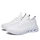 Latest design men fashion sports shoes white running sneakers