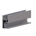Solar Solar Mounting Solar Mounting Structures Profile Solar Frame Pv Photovoltaic Aluminum Accessories 4.2meter Rail
