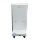 Factory supply LCD stand advertising touch display screen media player digital signage with universal wheels
