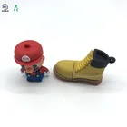 mini cartoon character usb flash drive/disk customized 3D logo for 1GB 2GB 4GB 8GB 16GB 32GB 64GB