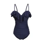 2019 New One Piece Thong sexy mature bikini women swimwear