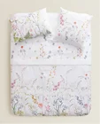 Bed Sheet Multicolor Flower Printing Bed Is Tasted 4 Pieces Of Small And Pure And Fresh Quilt Cover Sheet