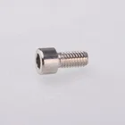 OEM High Precision CNC Lathe Stainless Steel Male Female Nut And Bolt