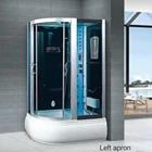 Steam shower room with whirlpool bathtub Shower Steam