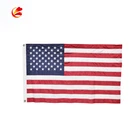 Factory price custom digital printing polyester national american flags 5ftx9ft
