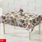 Plastic Waterproof PEVA PVC Table Cover Home Table Cloth For Outdoor