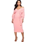 Dresses Maternity Dresses Off The Shoulder Wrap Midi Women Maternity Clothing Maternity Dresses Nursing Clothes