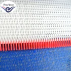 Twill Polyester Fabric Customized 100% Wire Mesh Knitted Fabrics Yarn For Conveyor Belt Systems