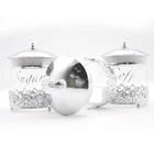 Wholesale Coffee And Sugar Canister Tea Storage Glass Canister Set