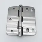 Special Stainless steel balls bearing with square holes and corner door hinge