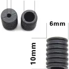 9mm Tubular adjustment flat rubber silicone cord lock cord stopper
