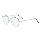 9798 Silicone nosepads metal glasses to block blue light