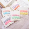Korean version of the new mark dragon color sequins wave BB clips children's simple hairpin tiara hair accessories