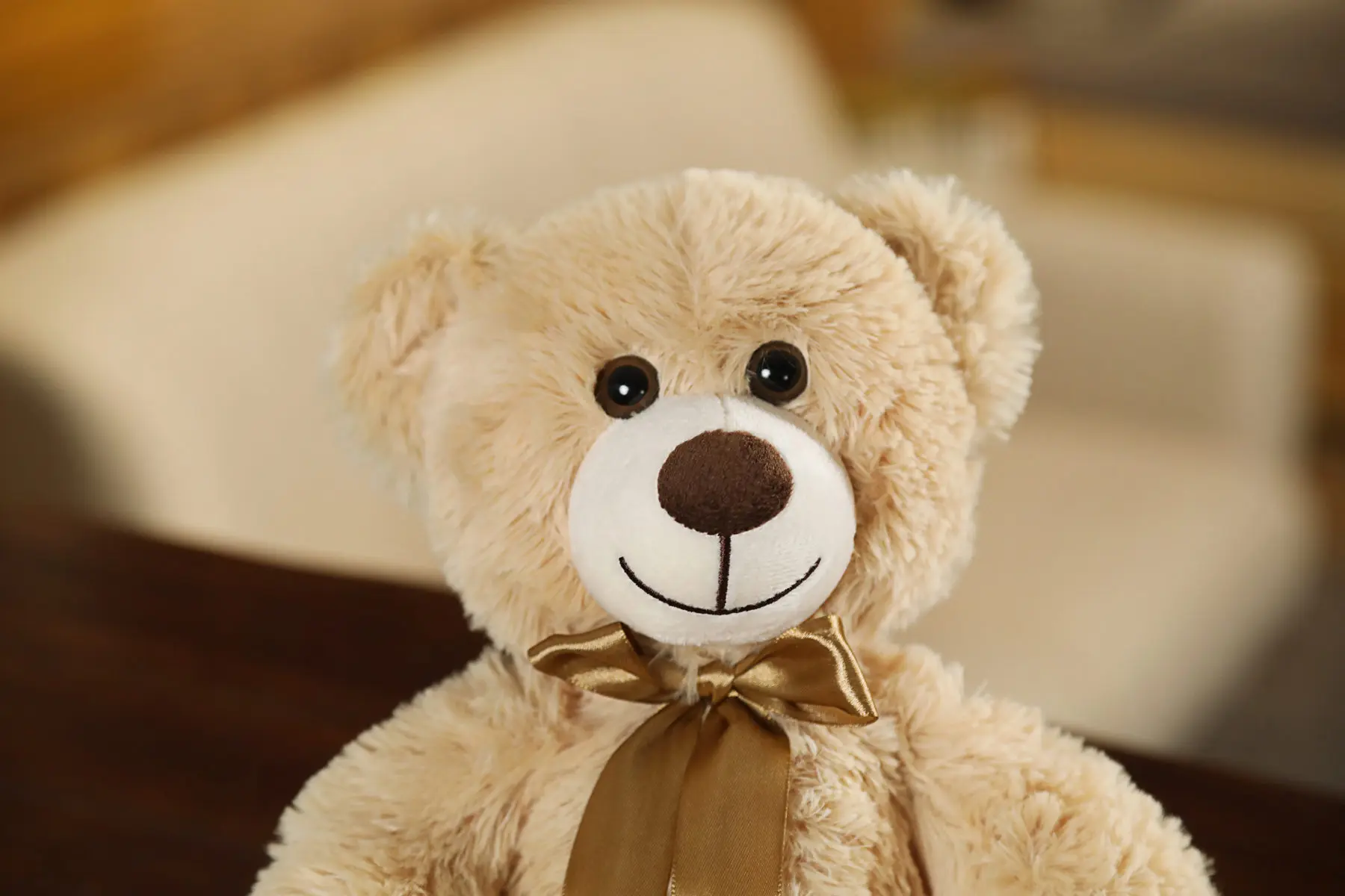 批发低价针彩色小熊毛绒玩具填充动物泰迪熊毛绒玩具出售
