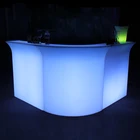 Bar Mobile Led Bar Counter Luminous Cocktail 16 Color Changing Led Bar Furniture Glowing Mobile Bar Counter
