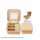 Portable Jewelry Box Travel Jewelry Storage Bag Bracelet Jewelry Earrings Storage Box