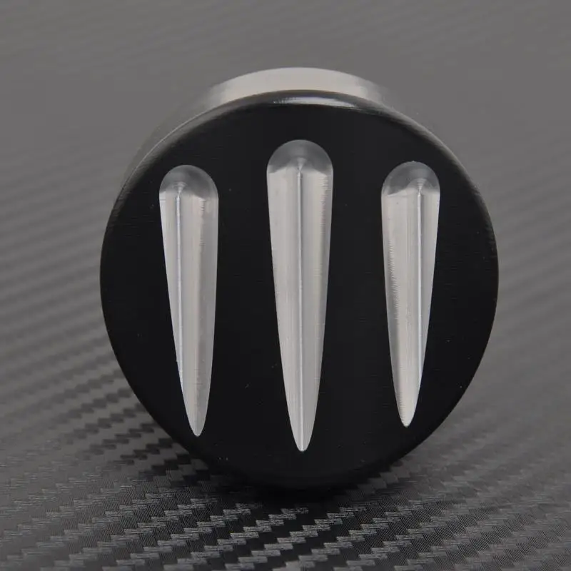 Black Chrome Oil Dip Stick Filler Plug Fit For Harley 04-20 Sportster XL 883 1200 48 72 Parts