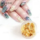 High Quality Women Nail Beautyl Art Gold Silver Paper Nail Form Sticker Nail Art Sequins Decor
